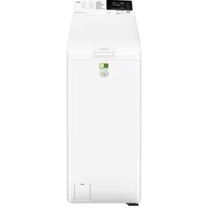 Lavatrice a carica dall'alto AEG LTR6A60370 da 7 kg, larghezza 40 cm, opzione SoftPlus, bianca. Lavatrice a carica dall'alto AEG LTR6A60370 da 7 kg, larghezza 40 cm, opzione SoftPlus, bianca.