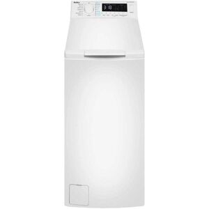 Lavatrice a carica dall'alto Amica WT 483 710 da 8 kg, larghezza 40 cm, Aquastop, 16 programmi, bianca. Lavatrice a carica dall'alto Amica WT 483 710 da 8 kg, larghezza 40 cm, Aquastop, 16 programmi, bianca.