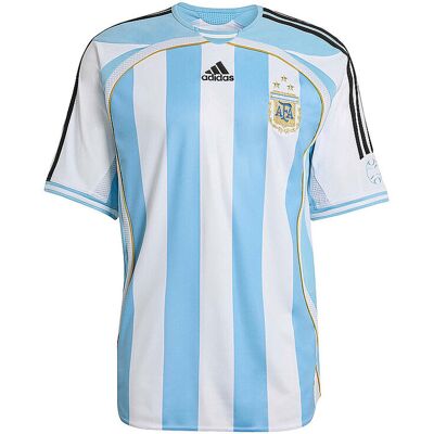 Adidas Maglia da calcio Argentina 2006 Home azzurro S Adidas Maglia da calcio Argentina 2006 Home azzurro S