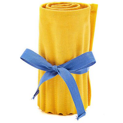 Fabriano Astuccio arrotolabile con 24 pastelli colorati Yellow giallo Fabriano Astuccio arrotolabile con 24 pastelli colorati Yellow giallo