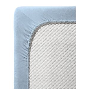 Fleuresse Lenzuolo con angoli in raso Royal Uni 180x200cm Azzurro azzurro Fleuresse Lenzuolo con angoli in raso Royal Uni 180x200cm Azzurro azzurro