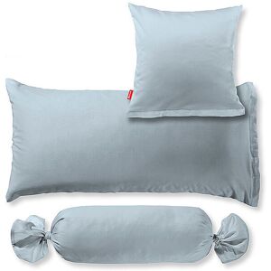 Fleuresse Federa per cuscino in raso Royal Uni, set da 2, 70x90 cm, blu perla azzurro Fleuresse Federa per cuscino in raso Royal Uni, set da 2, 70x90 cm, blu perla azzurro