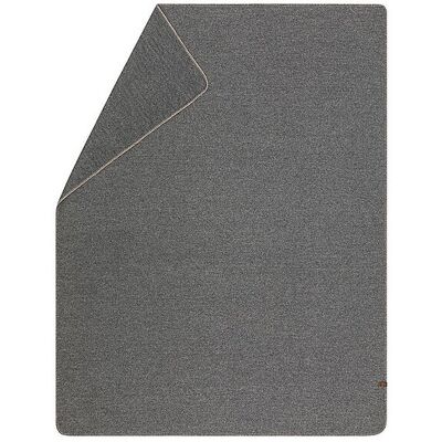 David Fussenegger Coperta MERANO Uni 160x200cm Grigio grigio David Fussenegger Coperta MERANO Uni 160x200cm Grigio grigio