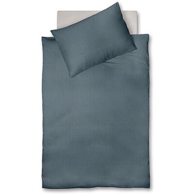 Fleuresse Biancheria da letto in mussola CAPRI 70x90cm/140x200cm Aqua blu Fleuresse Biancheria da letto in mussola CAPRI 70x90cm/140x200cm Aqua blu
