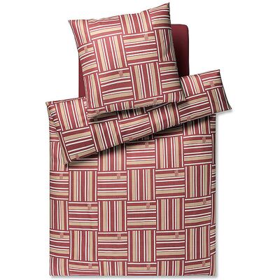 Joop Satin Biancheria da letto Weave 70x90cm/140x200cm Siena rosso Joop Satin Biancheria da letto Weave 70x90cm/140x200cm Siena rosso