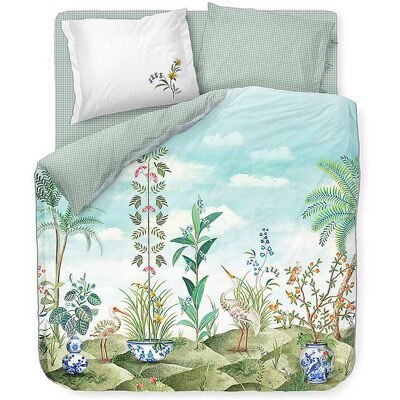 Studio Percalle Biancheria da letto Jolie 2x 70x90cm / 200x200cm Bianco bianco Studio Percalle Biancheria da letto Jolie 2x 70x90cm / 200x200cm Bianco bianco