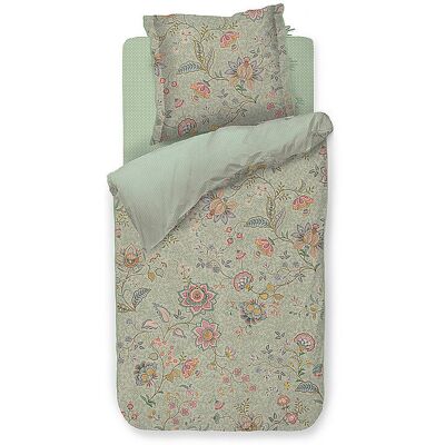 Studio Percalle Biancheria da letto MUMBAI MORNING 70x90cm/140x200cm Verde Chiaro verde chiaro Studio Percalle Biancheria da letto MUMBAI MORNING 70x90cm/140x200cm Verde Chiaro verde chiaro