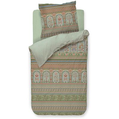 Studio Biancheria da letto in percalle BOLLYWOOD DREAMS 70x90cm/140x200cm Verde verde scuro Studio Biancheria da letto in percalle BOLLYWOOD DREAMS 70x90cm/140x200cm Verde verde scuro