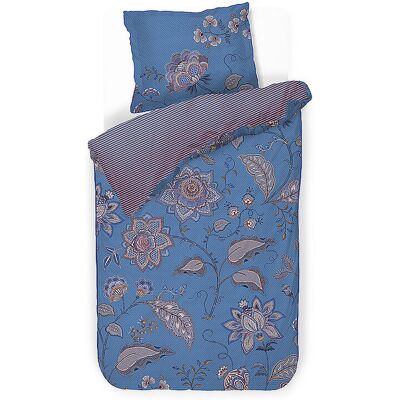 Studio Biancheria da letto in percalle MUMBAI NIGHT 70x90cm/140x200cm Blu blu Studio Biancheria da letto in percalle MUMBAI NIGHT 70x90cm/140x200cm Blu blu