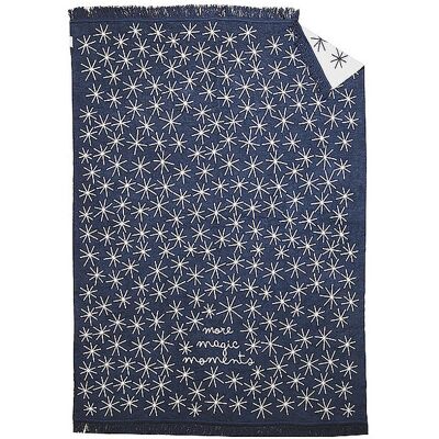 Raeder Coperta natalizia 150x200cm Magic Moments blu Raeder Coperta natalizia 150x200cm Magic Moments blu