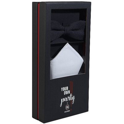 Cg - Club Of Gents Set papillon e fazzoletto da taschino PAXTON blu Cg - Club Of Gents Set papillon e fazzoletto da taschino PAXTON blu