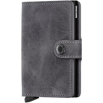 Secrid Portafoglio - Miniwallet Vintage grigio nero grigio Secrid Portafoglio - Miniwallet Vintage grigio nero grigio