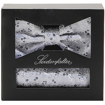 Seidenfalter Set papillon e fazzoletto da taschino azzurro Seidenfalter Set papillon e fazzoletto da taschino azzurro