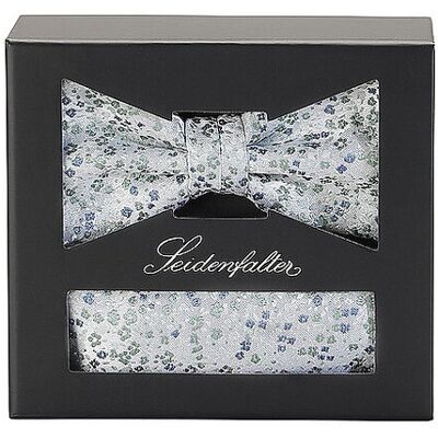Seidenfalter Set cravatta a farfalla e fazzoletto da taschino menta Seidenfalter Set cravatta a farfalla e fazzoletto da taschino menta