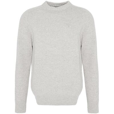 Barbour Pullover GRANGETOWN grigio chiaro XXL Barbour Pullover GRANGETOWN grigio chiaro XXL
