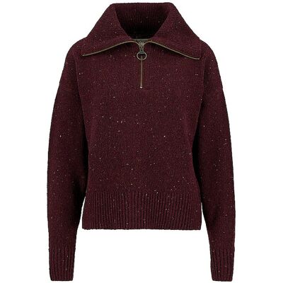 Barbour Pullover Troyer LAVENSDALE marrone 36 Barbour Pullover Troyer LAVENSDALE marrone 36