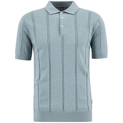 Barbour Polo WELLBURN azzurro XL Barbour Polo WELLBURN azzurro XL
