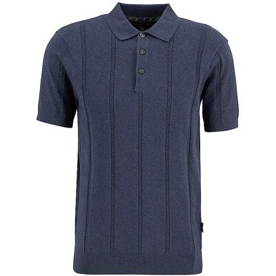 Barbour Polo WELLBURN blu XL Barbour Polo WELLBURN blu XL