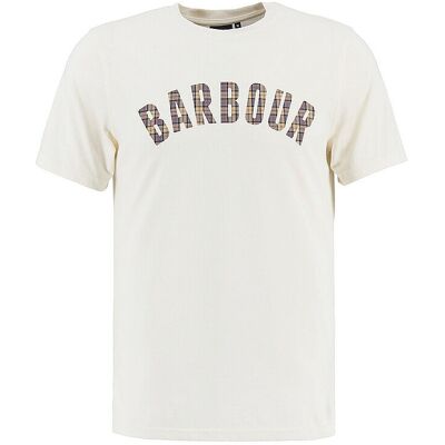Barbour T-Shirt BERWICK crema M Barbour T-Shirt BERWICK crema M