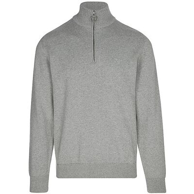 Barbour Troyer Pullover grigio L Barbour Troyer Pullover grigio L