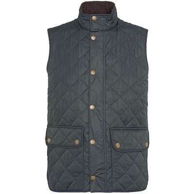 Barbour Gilet trapuntato LOWERDALE verde scuro M Barbour Gilet trapuntato LOWERDALE verde scuro M