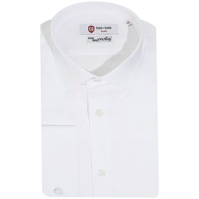 Cg - Club Of Gents Camicia elegante slim fit Piers bianco 41 Cg - Club Of Gents Camicia elegante slim fit Piers bianco 41