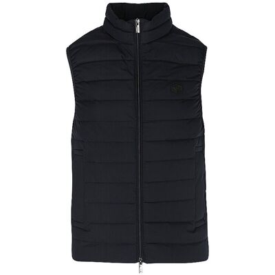 Emporio Armani Gilet trapuntato in piumino blu 50 Emporio Armani Gilet trapuntato in piumino blu 50