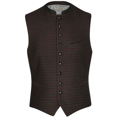 Gottseidank Gilet tradizionale KONSTANTIN verde scuro 44 Gottseidank Gilet tradizionale KONSTANTIN verde scuro 44