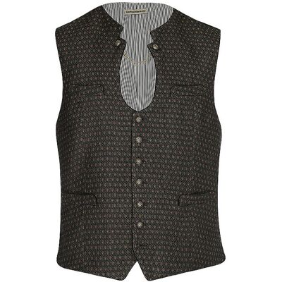 Gottseidank Gilet tradizionale IGANAZNS verde scuro 52 Gottseidank Gilet tradizionale IGANAZNS verde scuro 52