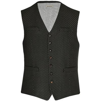 Gottseidank Gilet tradizionale ELIAS verde scuro 44 Gottseidank Gilet tradizionale ELIAS verde scuro 44