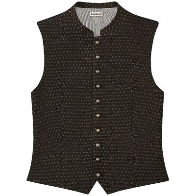 Gottseidank Gilet tradizionale KONSTANTIN verde scuro 44 Gottseidank Gilet tradizionale KONSTANTIN verde scuro 44
