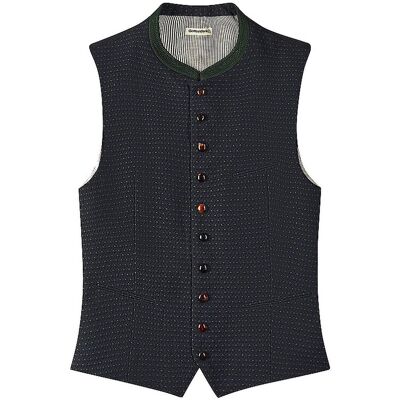 Gottseidank Gilet tradizionale KONSTANTIN blu 52 Gottseidank Gilet tradizionale KONSTANTIN blu 52