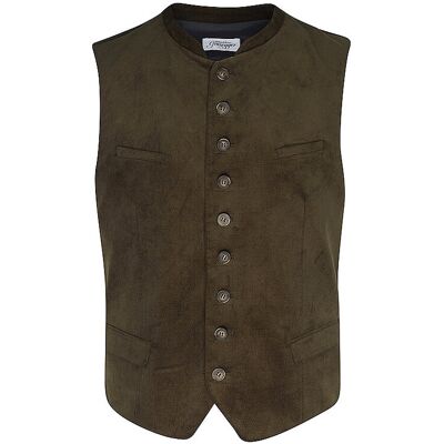 Grasegger Gilet tradizionale VITTORIO verde scuro 52 Grasegger Gilet tradizionale VITTORIO verde scuro 52