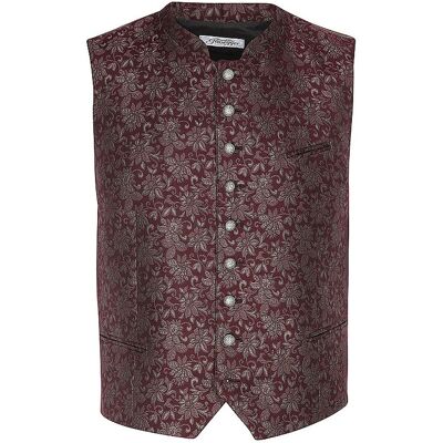 Grasegger Gilet tradizionale AURACH rosso scuro 52 Grasegger Gilet tradizionale AURACH rosso scuro 52
