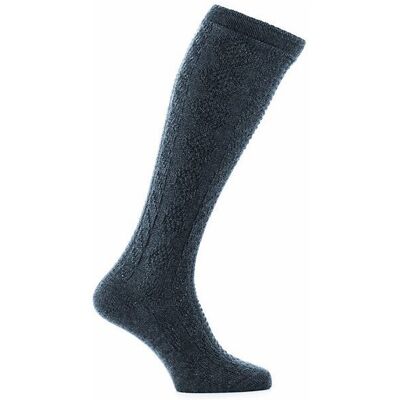 Luise Steiner Calze al ginocchio jeans blu 42-43 Luise Steiner Calze al ginocchio jeans blu 42-43