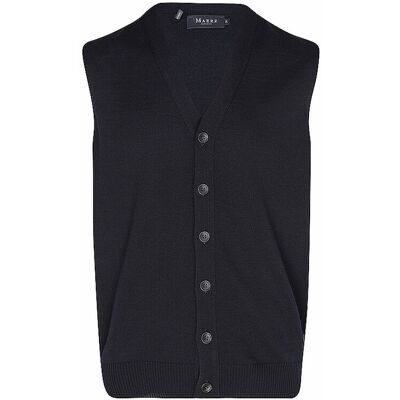 Maerz Gilet in maglia blu 54 Maerz Gilet in maglia blu 54