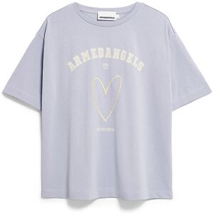 Armedangels T-Shirt GIANNAA lilla M Armedangels T-Shirt GIANNAA lilla M