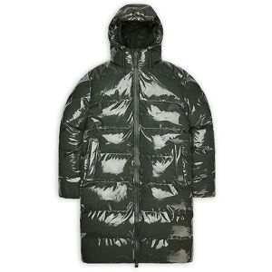 Rains Piumino ALTA LONGER PUFFER JACKET oliva S Rains Piumino ALTA LONGER PUFFER JACKET oliva S