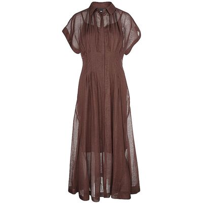 Boss Midikleid DAVINATA marrone 42 Boss Midikleid DAVINATA marrone 42