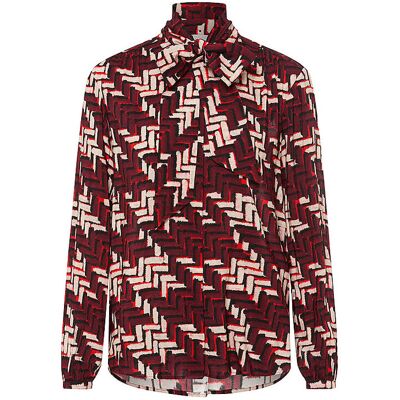 Brax Blusa VIVI rosso scuro 48 Brax Blusa VIVI rosso scuro 48