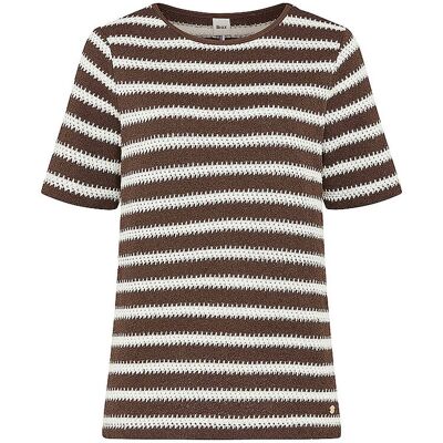 Brax T-Shirt CIRA S marrone 36 Brax T-Shirt CIRA S marrone 36