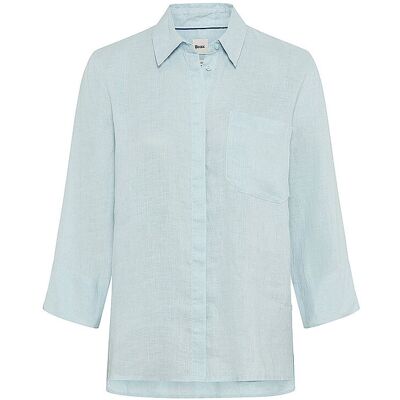Brax Blusa in lino VICKI azzurro 46 Brax Blusa in lino VICKI azzurro 46