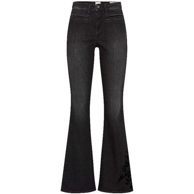 Brax Jeans Flared Fit SHAKIRA grigio 42 (kurz) Brax Jeans Flared Fit SHAKIRA grigio 42 (kurz)