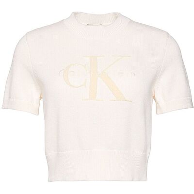 Calvin Klein Pullover crema S Calvin Klein Pullover crema S