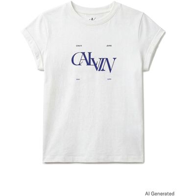 Calvin Klein T-shirt bianco M Calvin Klein T-shirt bianco M