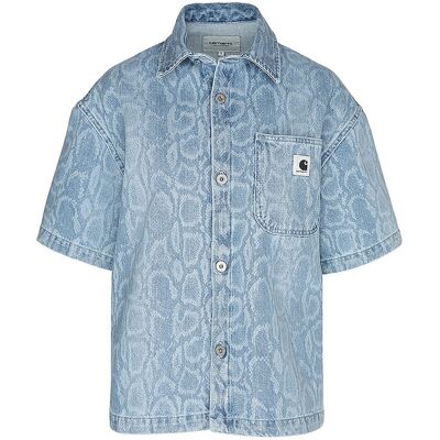 Carhartt Jeansbluse SNAKE LOVILIA blu S Carhartt Jeansbluse SNAKE LOVILIA blu S