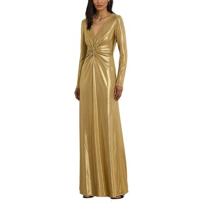Ralph Lauren Abendkleid NADIRA oro 34 Ralph Lauren Abendkleid NADIRA oro 34