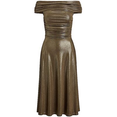 Ralph Lauren Abito da cocktail oro 40 Ralph Lauren Abito da cocktail oro 40