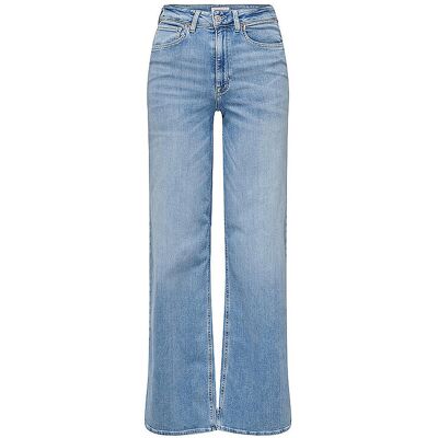 Only Jeans a gamba larga ONLMADISON azzurro M/L34 Only Jeans a gamba larga ONLMADISON azzurro M/L34