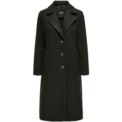 Only Cappotto ONLEMMA verde scuro XL Only Cappotto ONLEMMA verde scuro XL